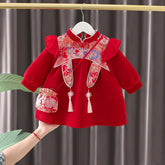 Fashion Personality Girls Cheongsam Dress