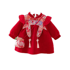 Fashion Personality Girls Cheongsam Dress